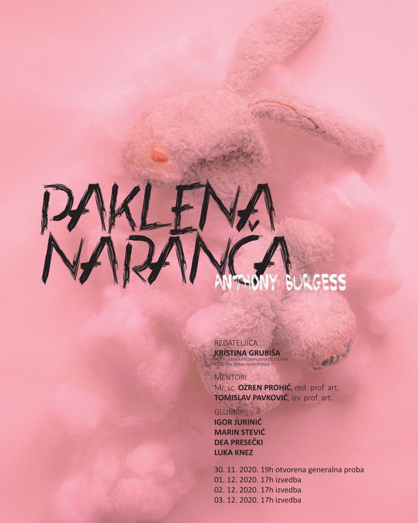 Paklena Naranča Plakat Studio Rozi